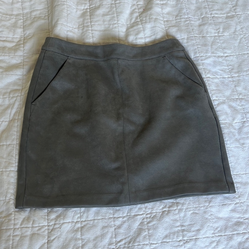 Vera Moda faux suede skirt
